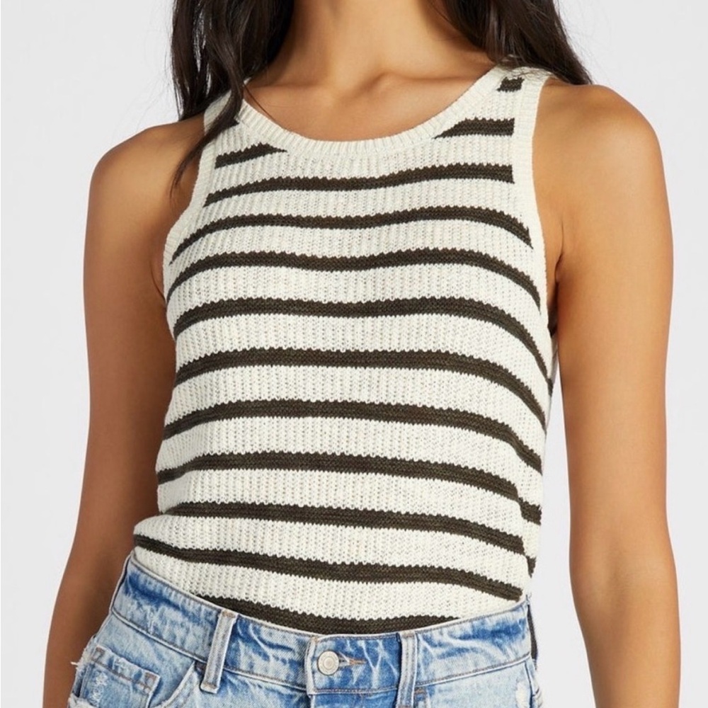 Thread & Supply Striped Knit Tank